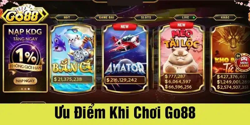 Giới thiệu Go88 với ưu điểm vượt trội
