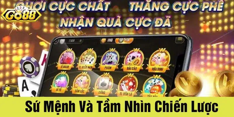 Cổng game Go88 khẳng định sứ mệnh và tầm nhìn phát triển dài lâu