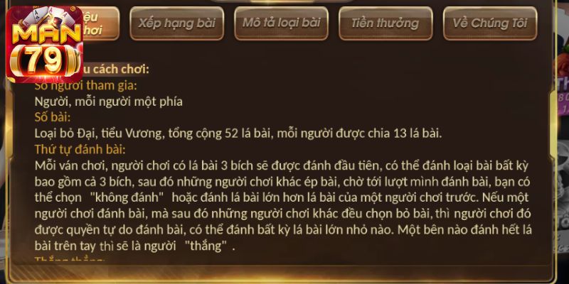 Khám phá cách chơi của Tiến Lên Đếm Lá